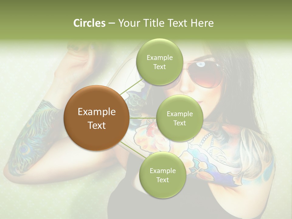 Coastal Elderly Coast PowerPoint Template