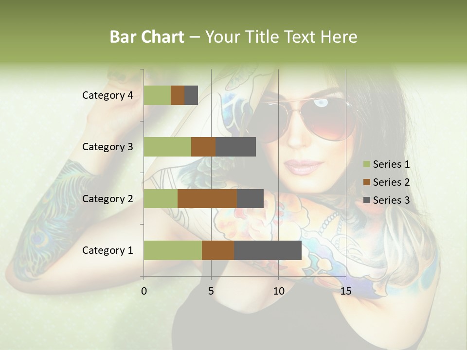Coastal Elderly Coast PowerPoint Template