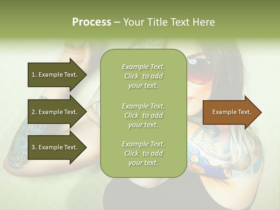 Coastal Elderly Coast PowerPoint Template