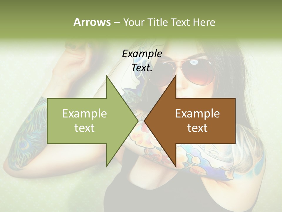 Coastal Elderly Coast PowerPoint Template