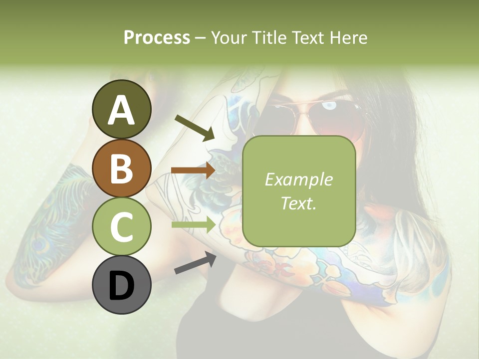 Coastal Elderly Coast PowerPoint Template