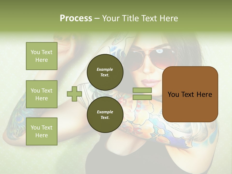 Coastal Elderly Coast PowerPoint Template