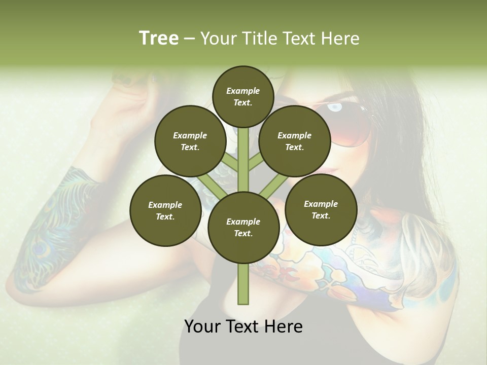 Coastal Elderly Coast PowerPoint Template