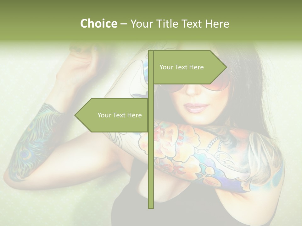 Coastal Elderly Coast PowerPoint Template