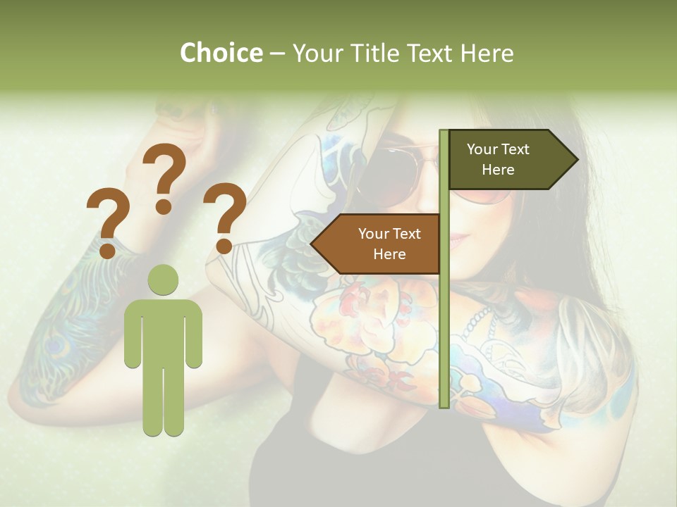 Coastal Elderly Coast PowerPoint Template