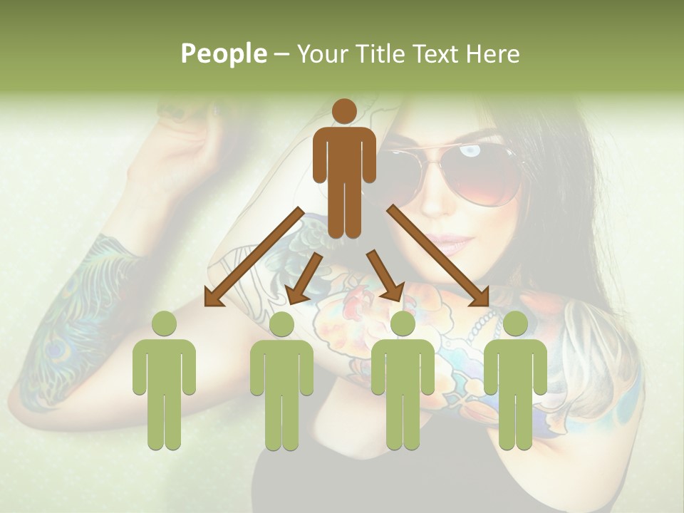 Coastal Elderly Coast PowerPoint Template