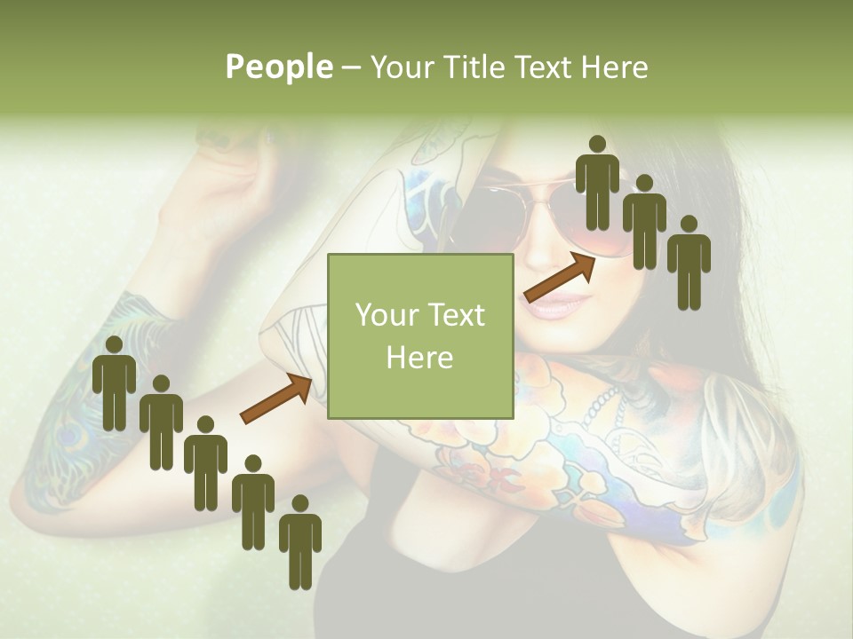 Coastal Elderly Coast PowerPoint Template