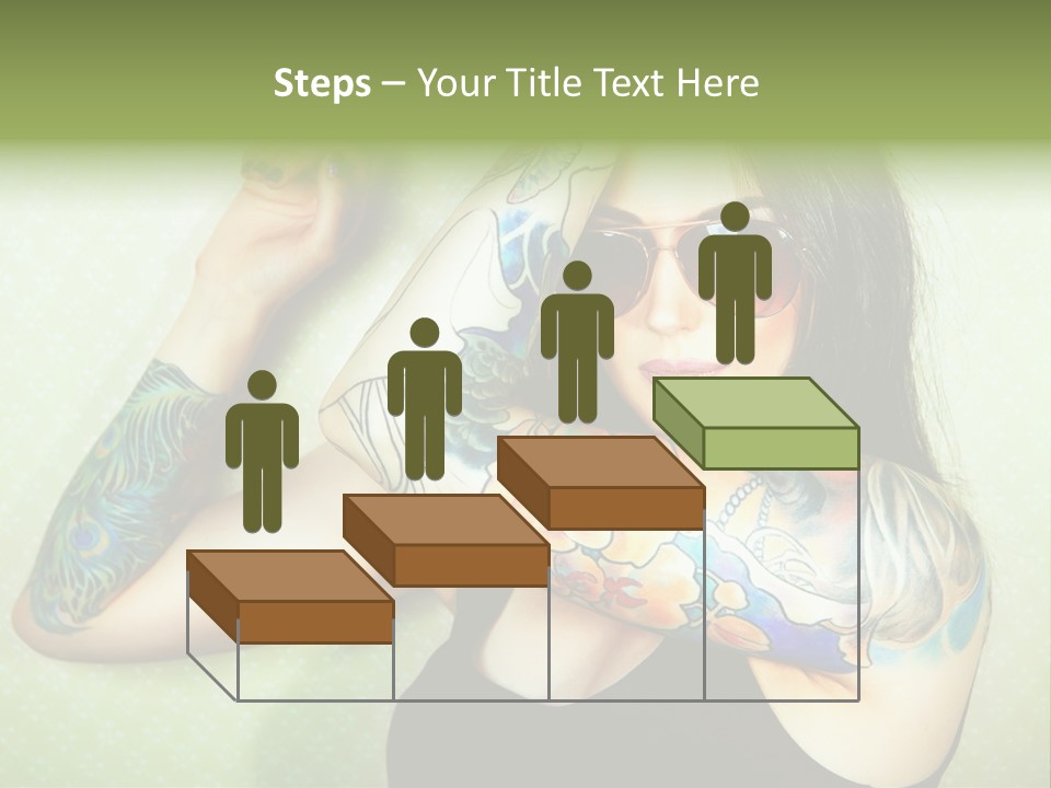 Coastal Elderly Coast PowerPoint Template