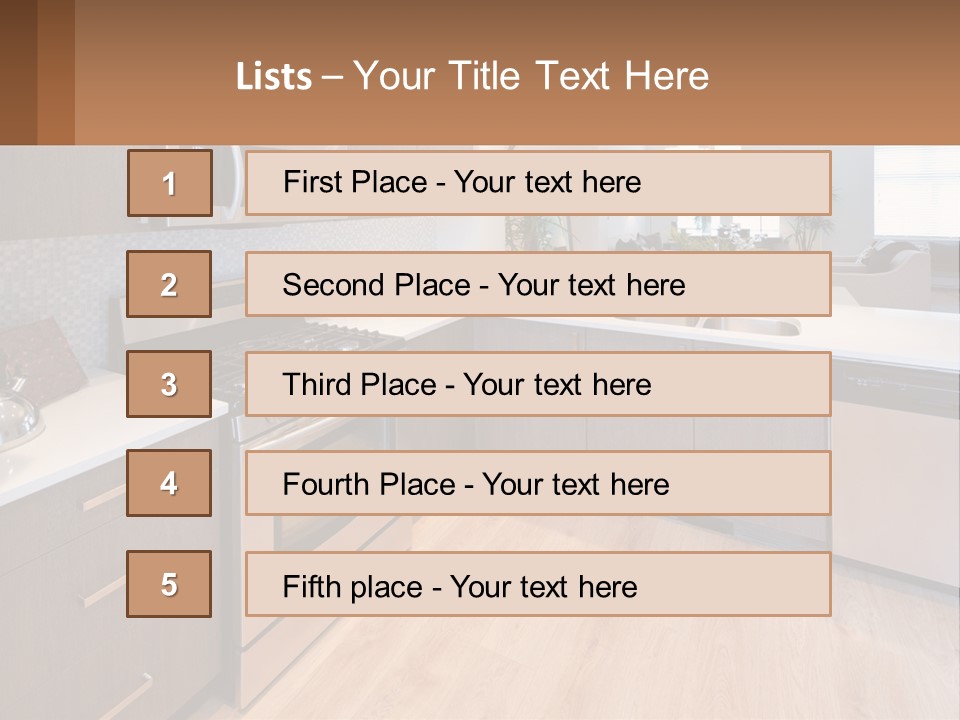 Pensioner White Lifestyle PowerPoint Template
