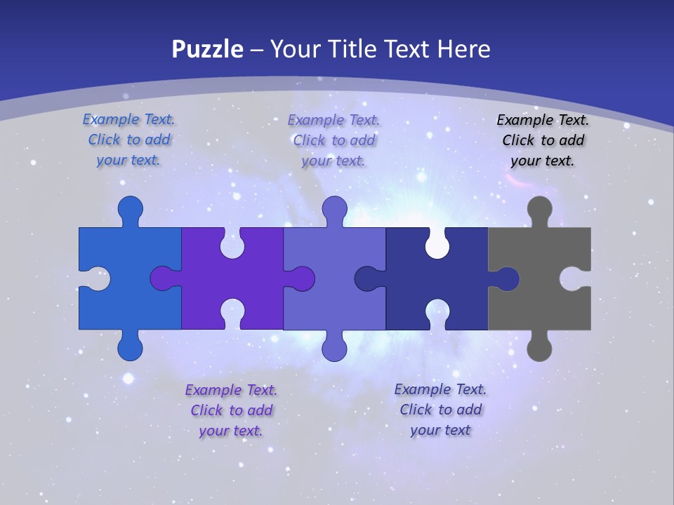 Senior Calm Pensioner PowerPoint Template