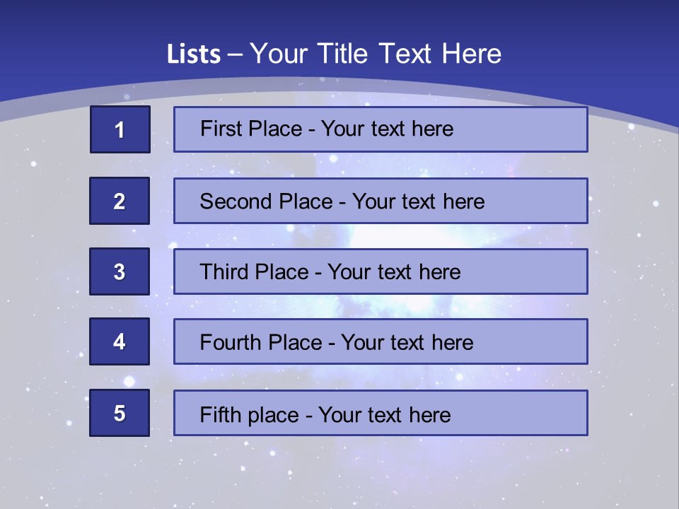 Senior Calm Pensioner PowerPoint Template