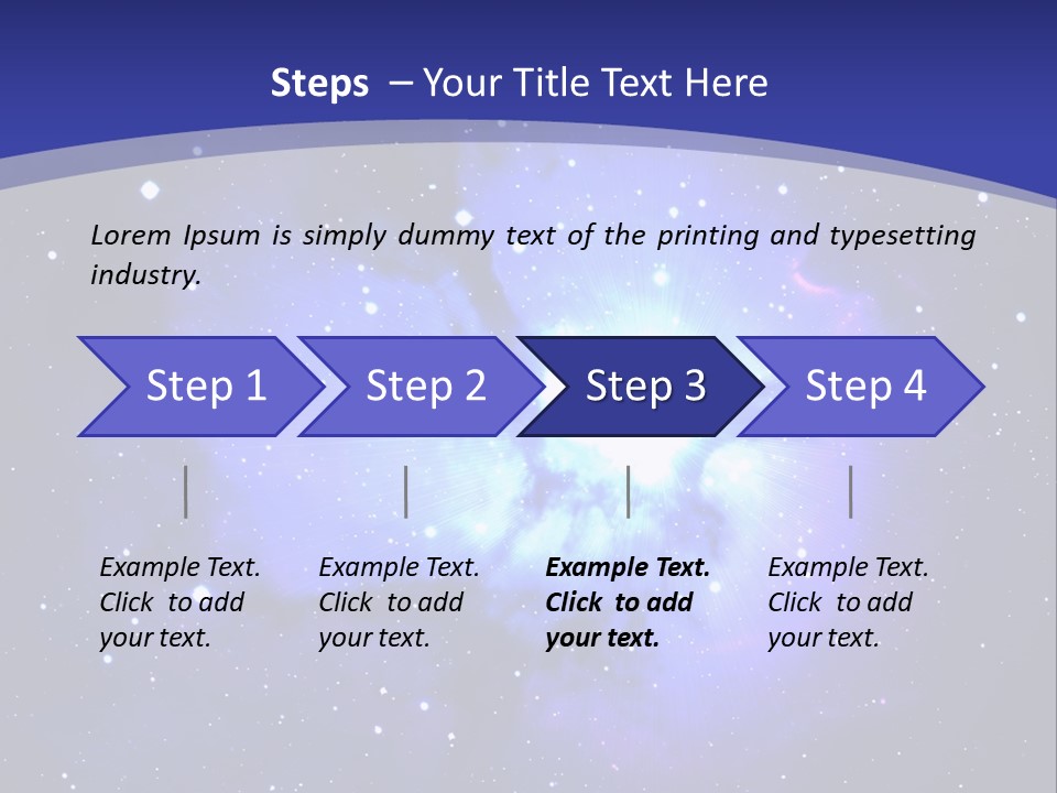 Senior Calm Pensioner PowerPoint Template