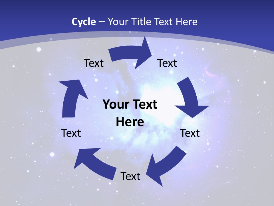 Senior Calm Pensioner PowerPoint Template