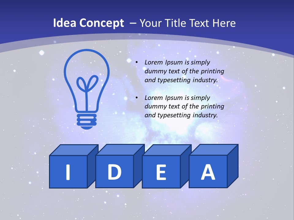 Senior Calm Pensioner PowerPoint Template