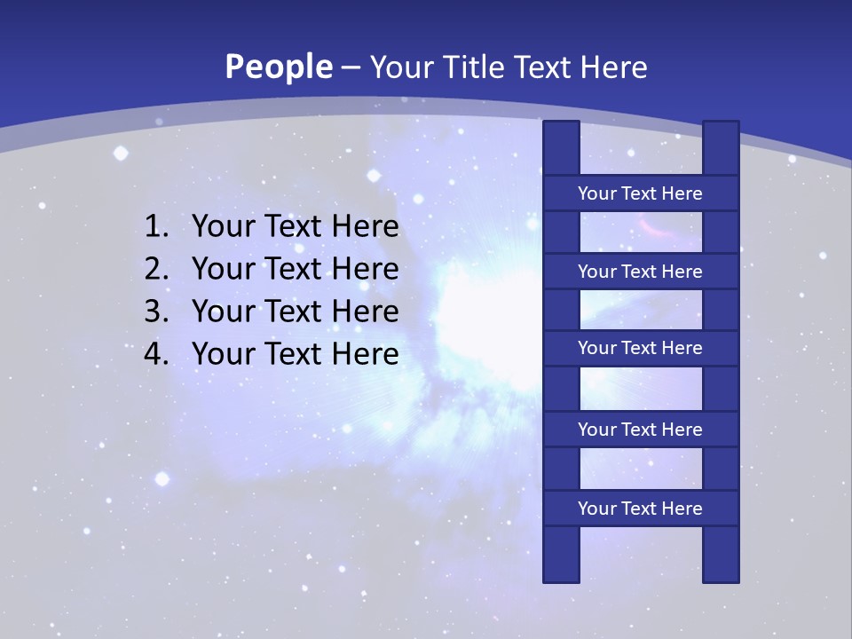 Senior Calm Pensioner PowerPoint Template