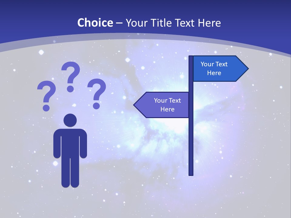 Senior Calm Pensioner PowerPoint Template