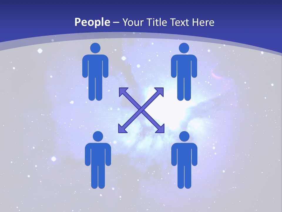 Senior Calm Pensioner PowerPoint Template