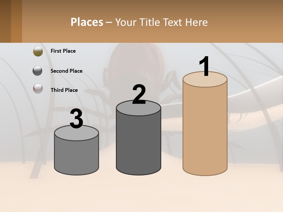 Retired Coast Retirement PowerPoint Template