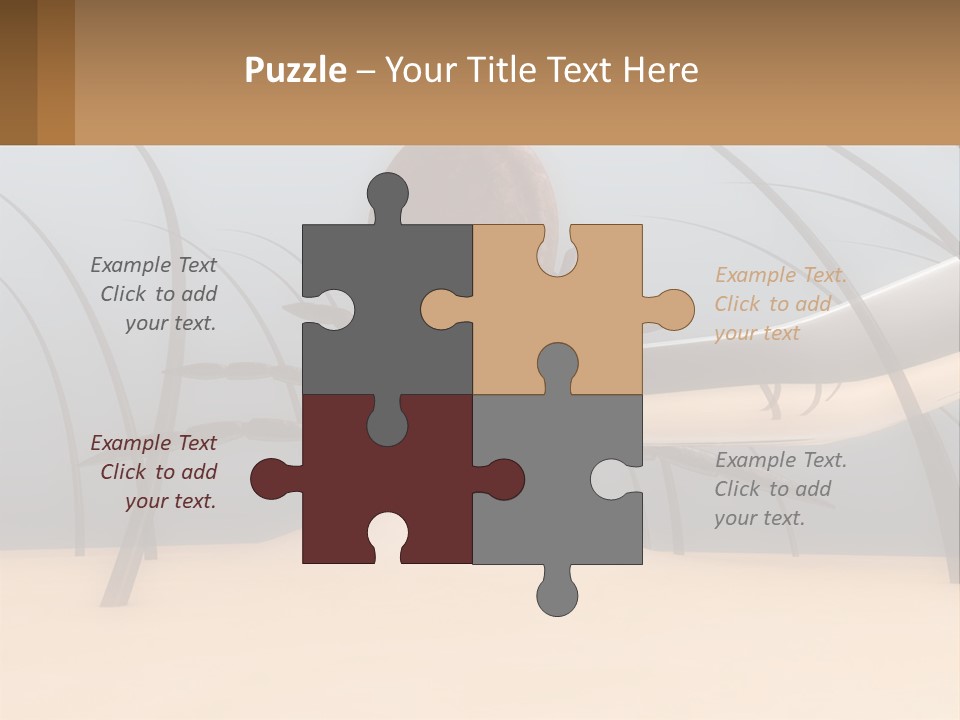 Retired Coast Retirement PowerPoint Template