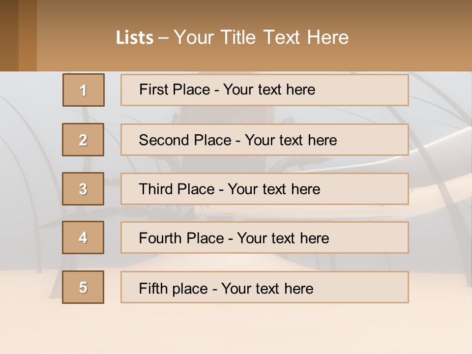 Retired Coast Retirement PowerPoint Template