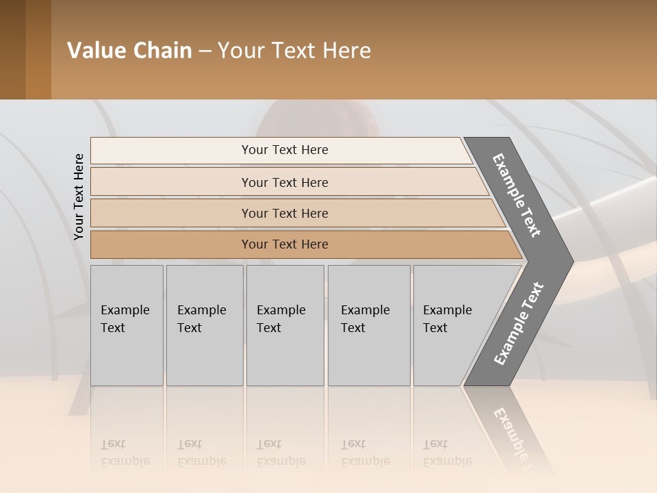 Retired Coast Retirement PowerPoint Template