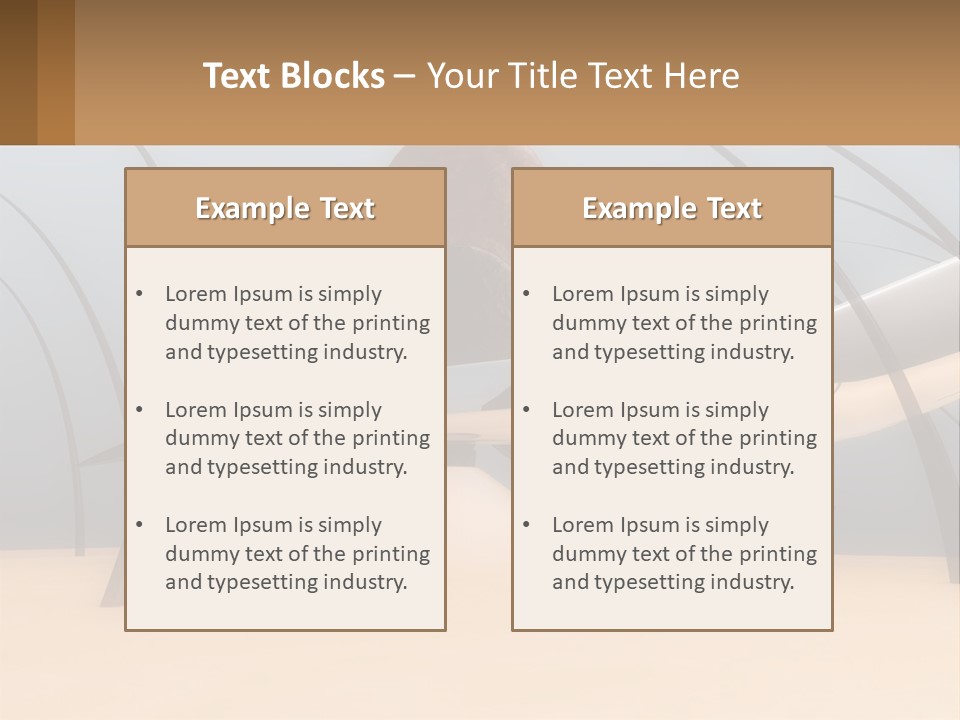 Retired Coast Retirement PowerPoint Template