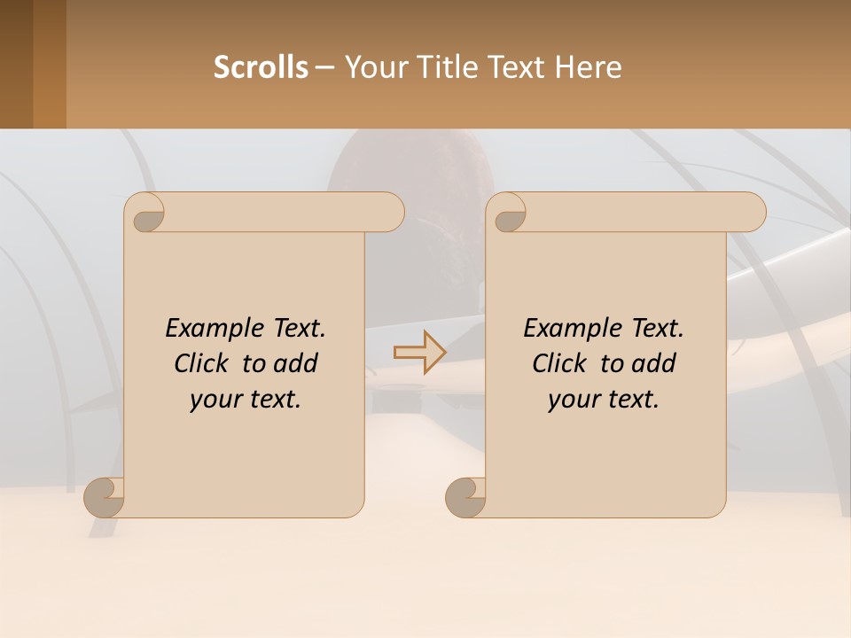 Retired Coast Retirement PowerPoint Template