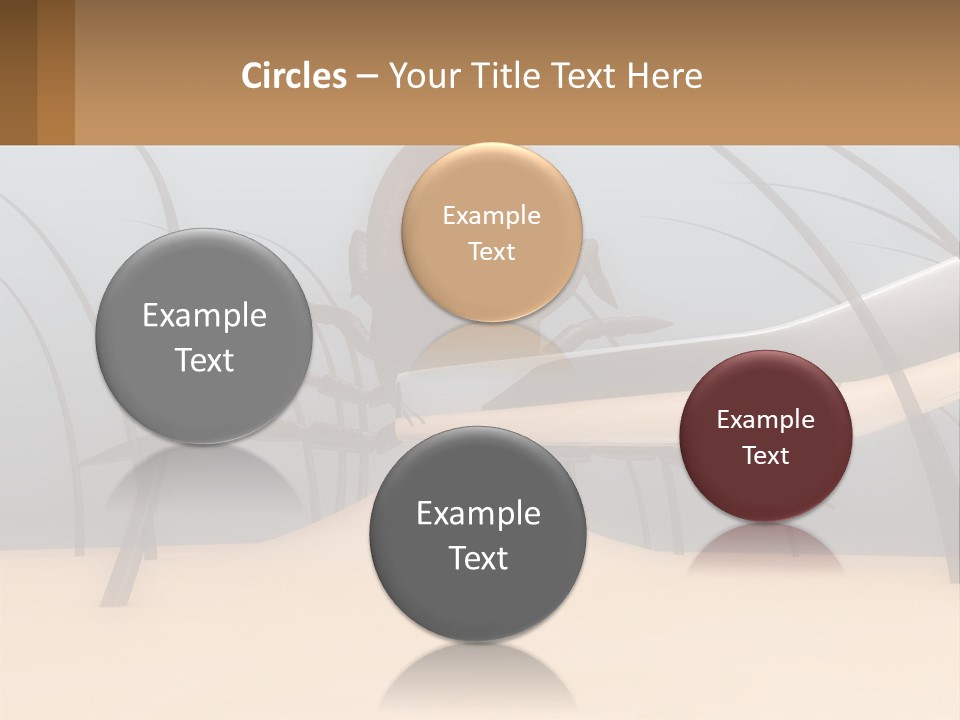 Retired Coast Retirement PowerPoint Template