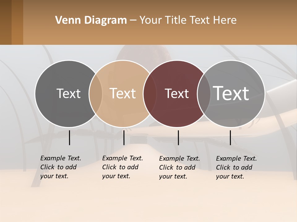Retired Coast Retirement PowerPoint Template
