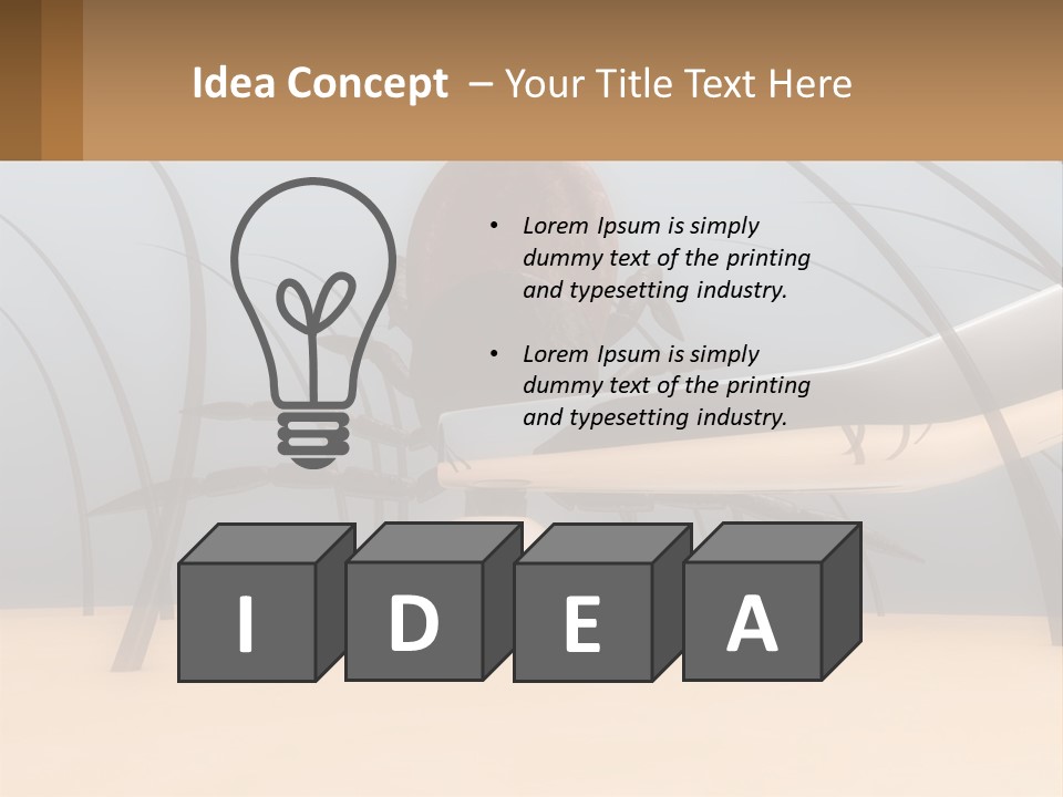 Retired Coast Retirement PowerPoint Template