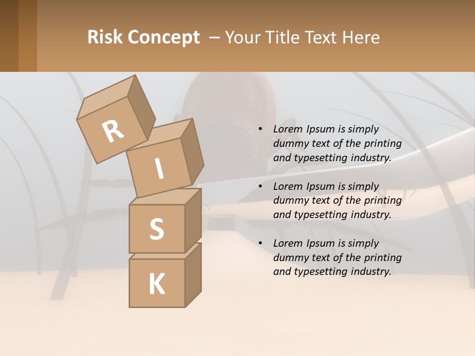 Retired Coast Retirement PowerPoint Template