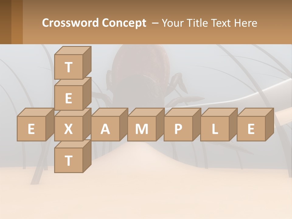 Retired Coast Retirement PowerPoint Template