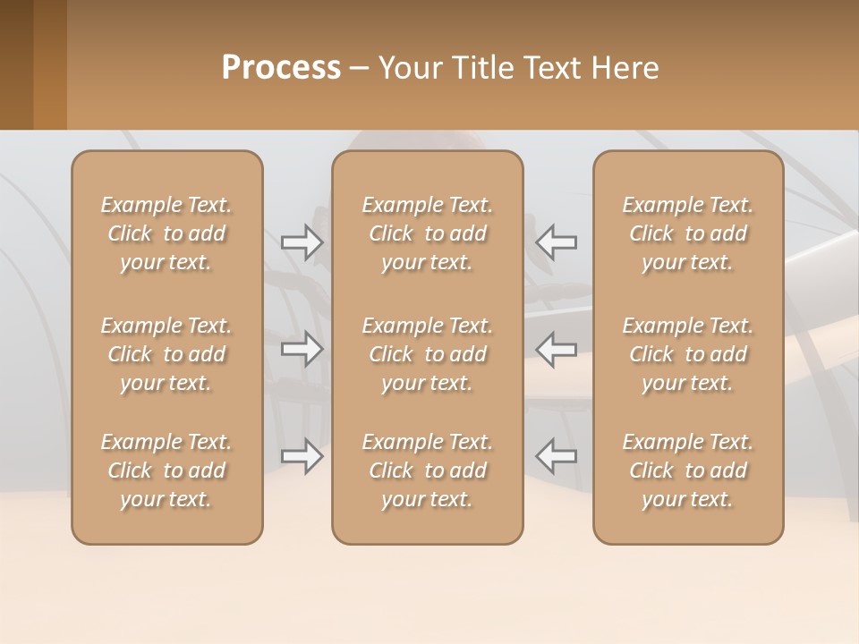 Retired Coast Retirement PowerPoint Template