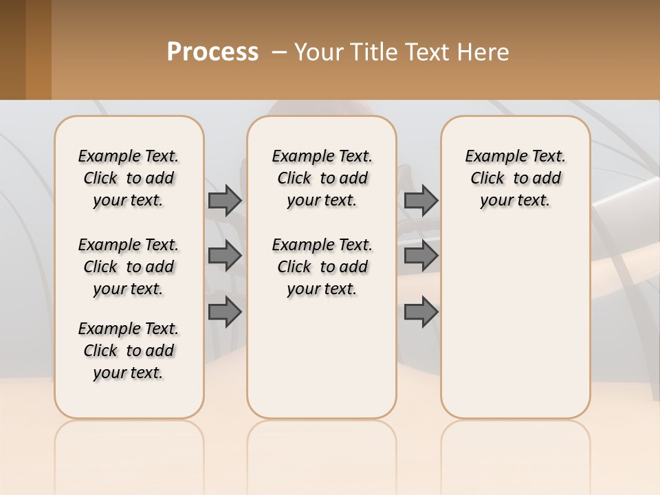 Retired Coast Retirement PowerPoint Template