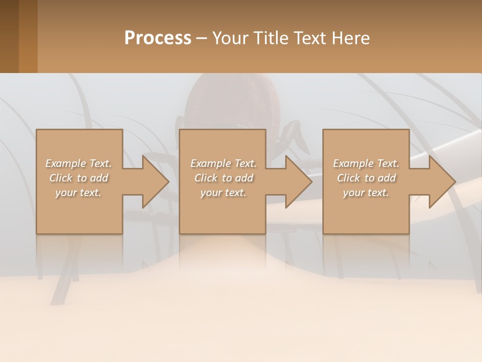 Retired Coast Retirement PowerPoint Template