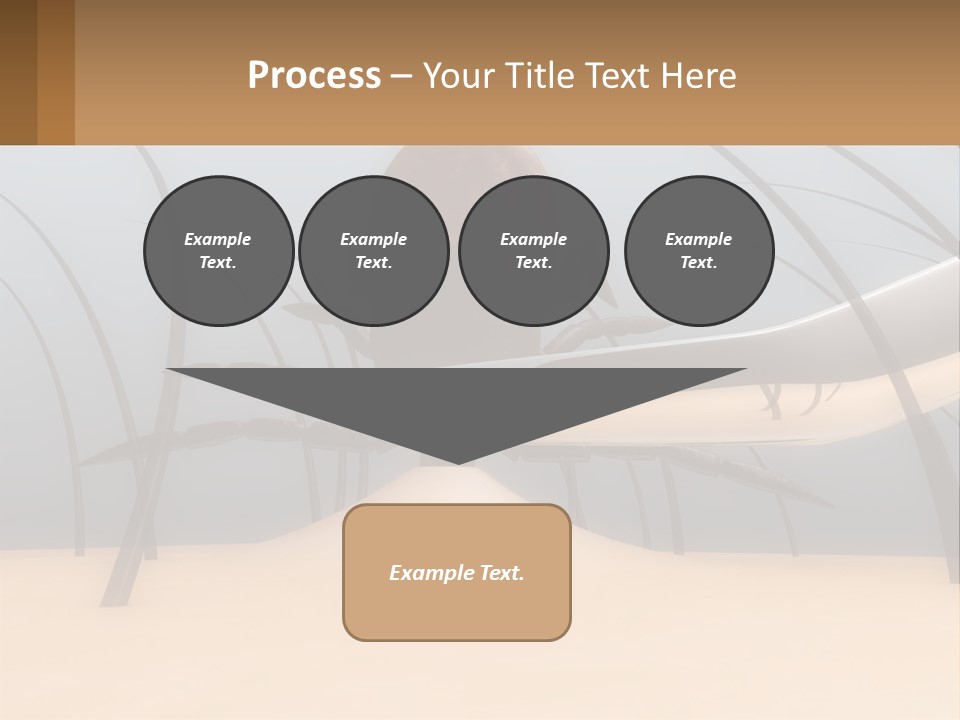 Retired Coast Retirement PowerPoint Template