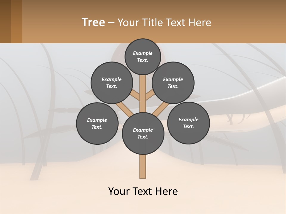 Retired Coast Retirement PowerPoint Template