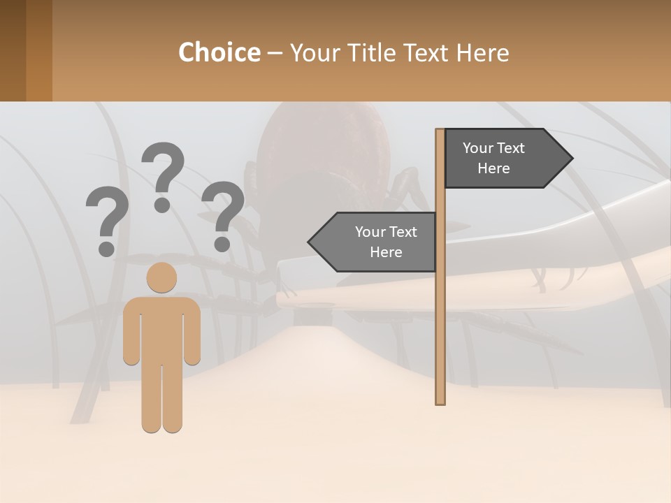 Retired Coast Retirement PowerPoint Template