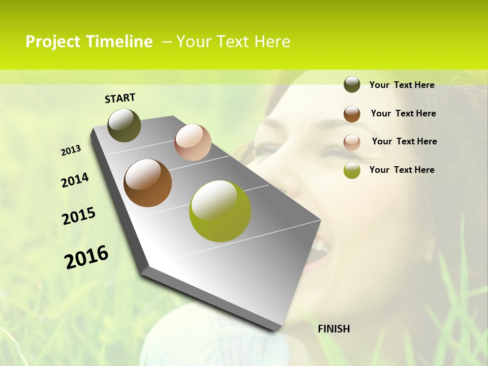 Ocean Sad Older PowerPoint Template