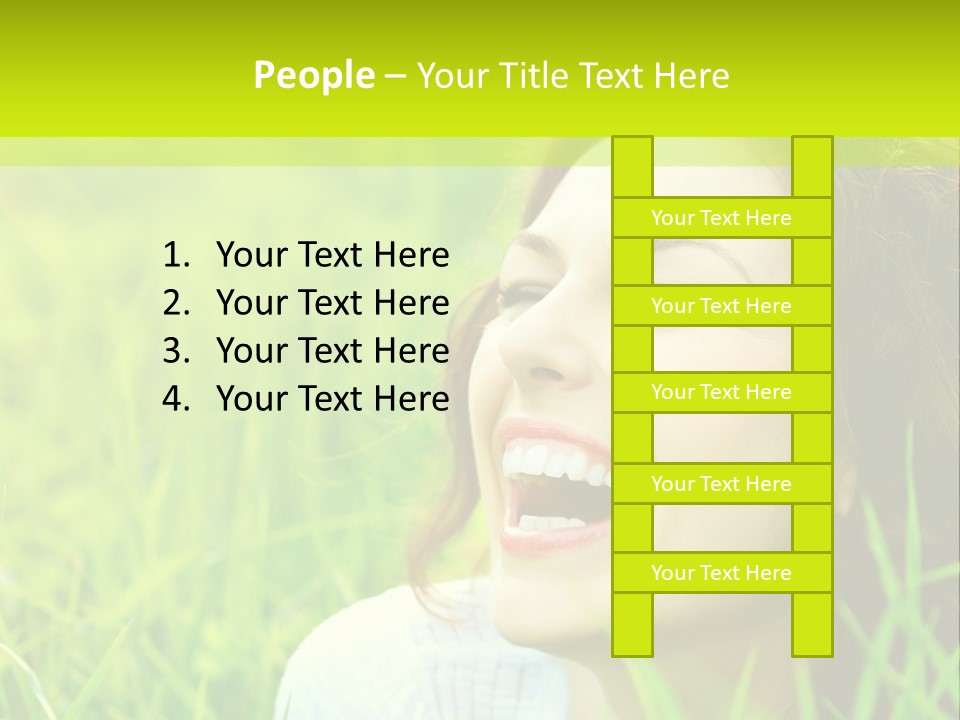 Ocean Sad Older PowerPoint Template