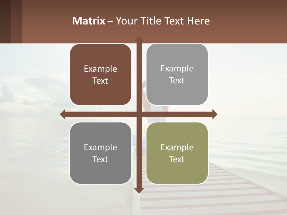 Sad Retired White PowerPoint Template