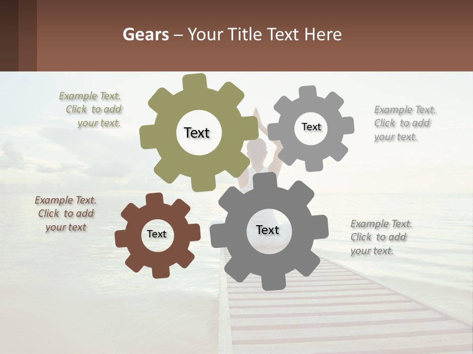 Sad Retired White PowerPoint Template