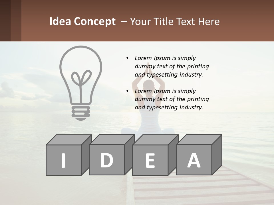 Sad Retired White PowerPoint Template