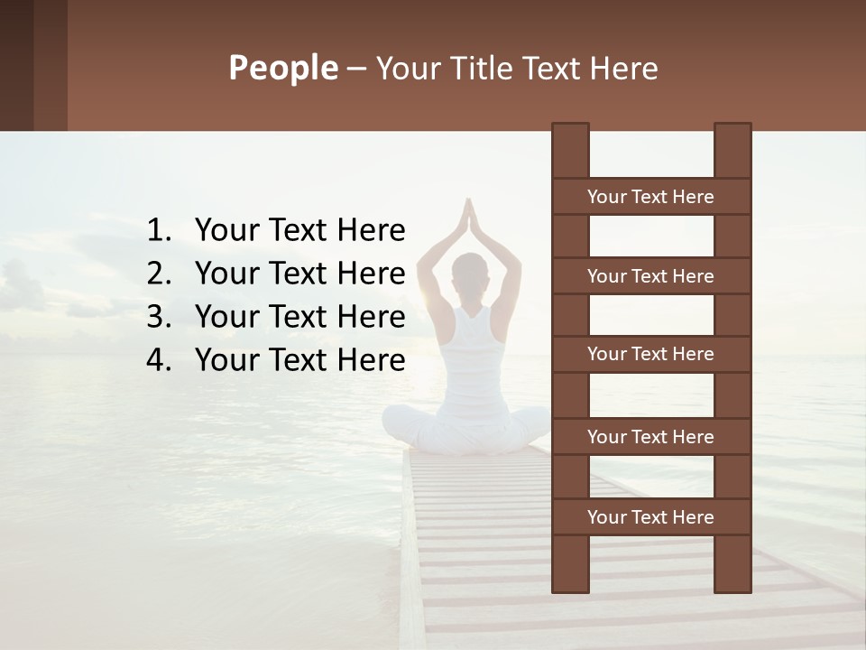 Sad Retired White PowerPoint Template