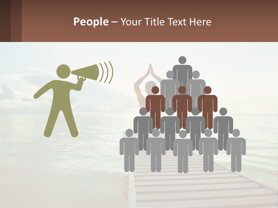 Sad Retired White PowerPoint Template