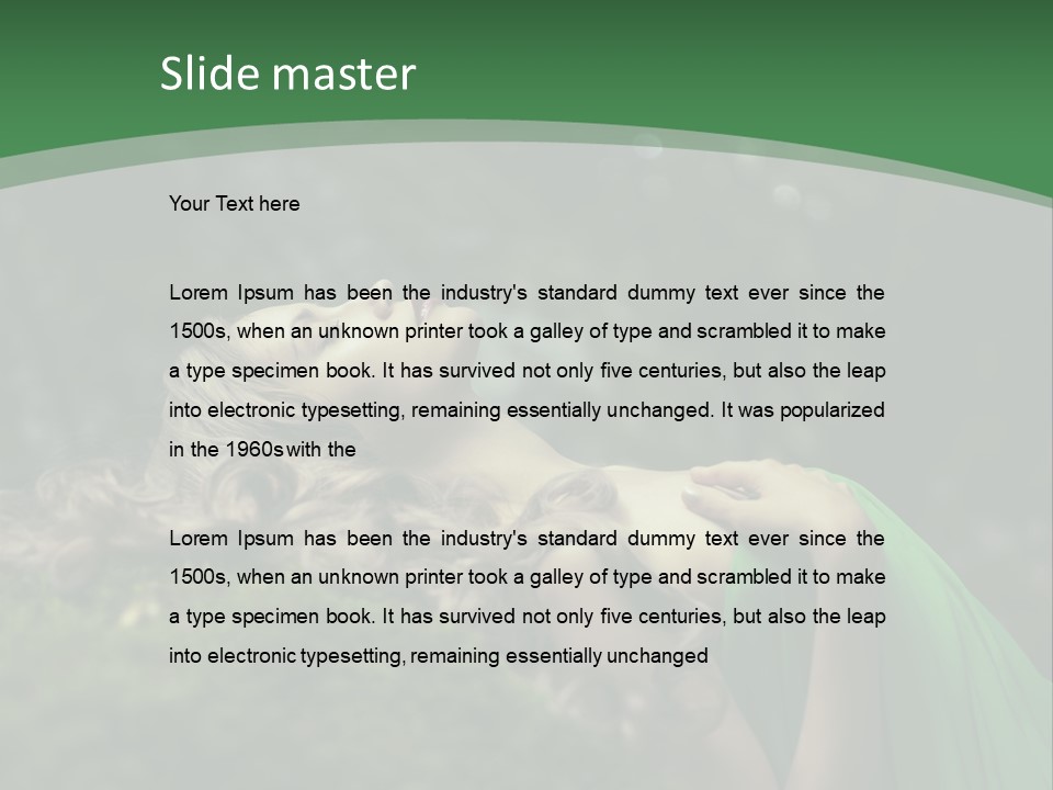 Older Retired White PowerPoint Template