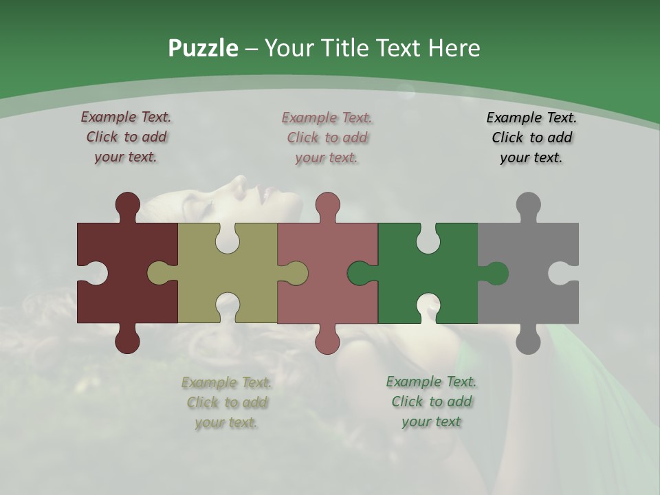 Older Retired White PowerPoint Template