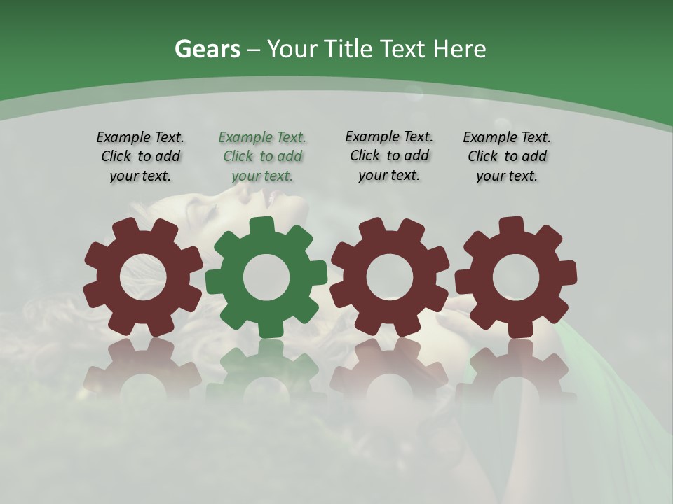 Older Retired White PowerPoint Template