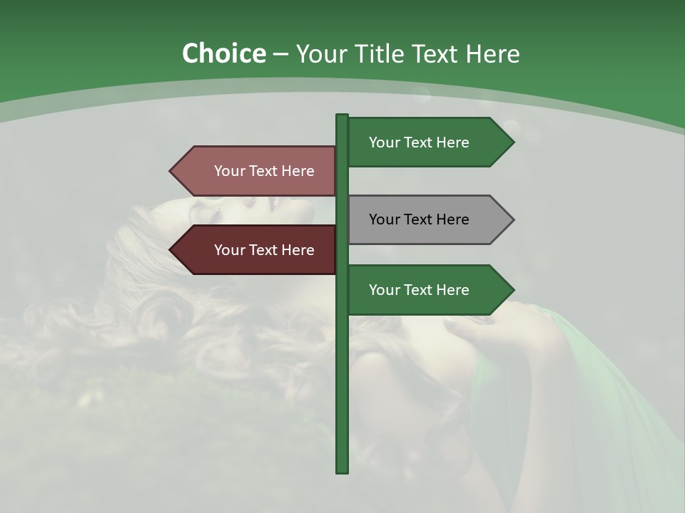 Older Retired White PowerPoint Template