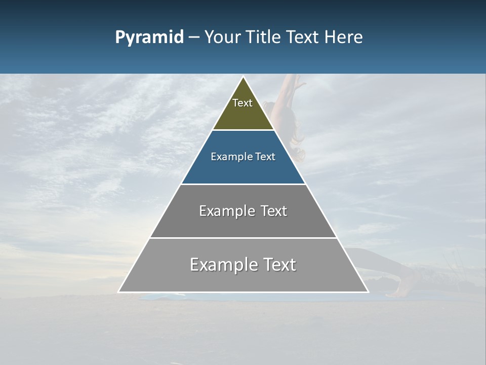 Portrait Woman Retired PowerPoint Template